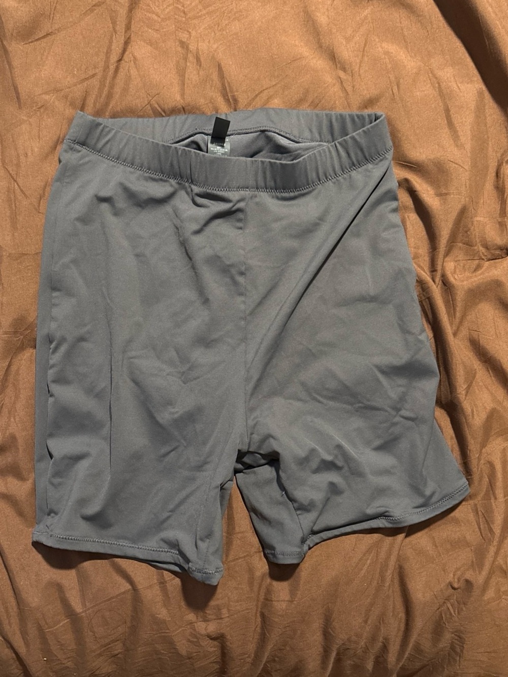 SKIMS Gray Athletic Bike Shorts
